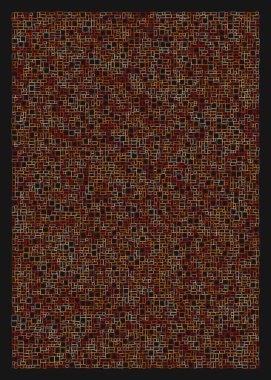 Ofset Quad üretken sanat arkaplan çizimi