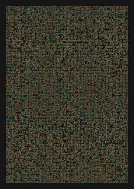 Ofset Quad üretken sanat arkaplan çizimi