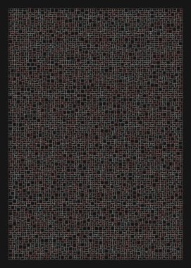 Ofset Quad üretken sanat arkaplan çizimi