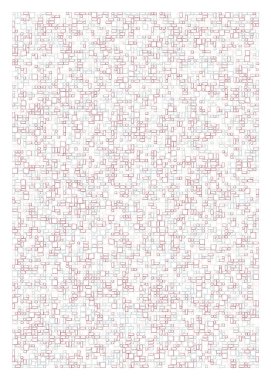 Ofset Quad üretken sanat arkaplan çizimi