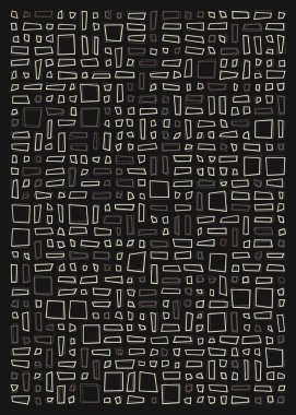 Ofset Quad üretken sanat arkaplan çizimi