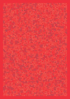 Ofset Quad üretken sanat arkaplan çizimi