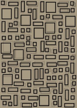 Ofset Quad üretken sanat arkaplan çizimi