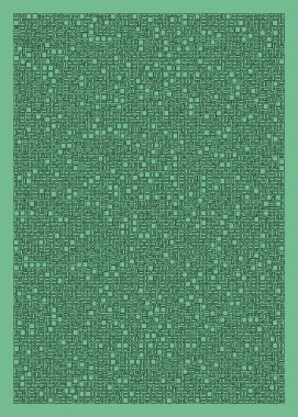 Ofset Quad üretken sanat arkaplan çizimi