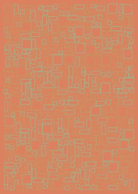 Ofset Quad üretken sanat arkaplan çizimi