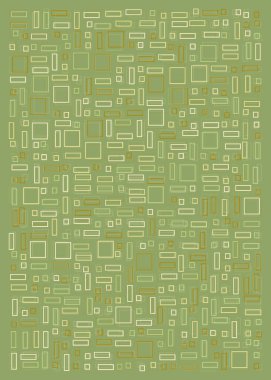 Ofset Quad üretken sanat arkaplan çizimi