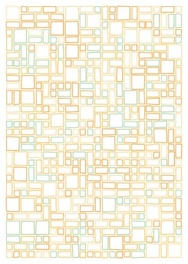 Ofset Quad üretken sanat arkaplan çizimi