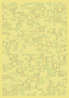 Ofset Quad üretken sanat arkaplan çizimi