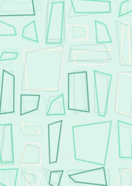 Ofset Quad üretken sanat arkaplan çizimi