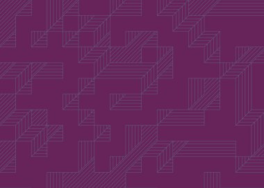 Edward Zajec Il Cubo 'nun 1971' den 2080 'deki uygulaması. Esasen 8 taştan oluşan bir Truchet fayans seti ve yerleştirme sanatı illüstrasyonu için kurallar.