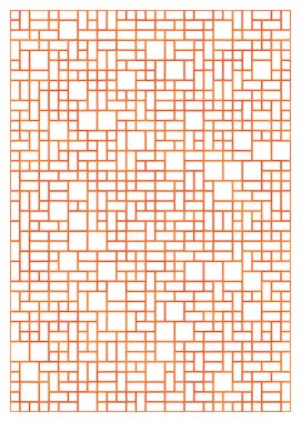 Ofset Quad üretken sanat arkaplan çizimi