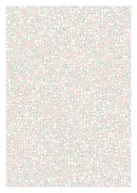 Ofset Quad üretken sanat arkaplan çizimi