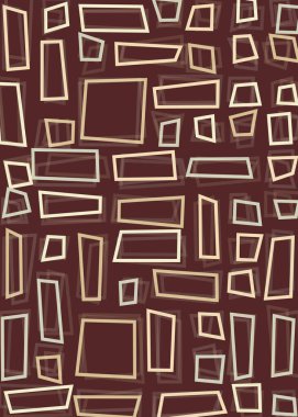 Ofset Quad üretken sanat arkaplan çizimi