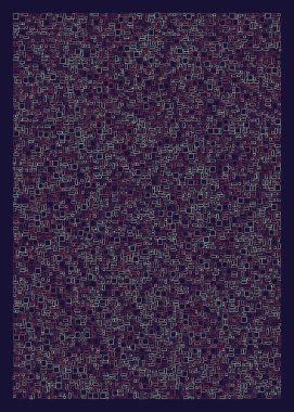 Ofset Quad üretken sanat arkaplan çizimi