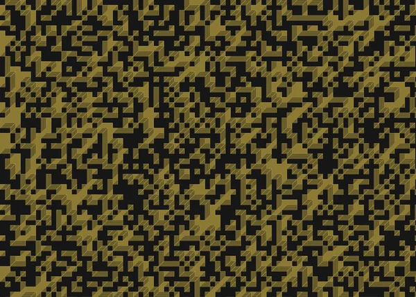 Edward Zajecs 2. Cubo 'nun 1971' deki uygulaması. Esasen 8 taştan oluşan bir Truchet fayans seti ve yerleştirme sanatı illüstrasyonu için kurallar.