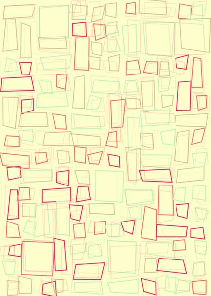 Ofset Quad üretken sanat arkaplan çizimi