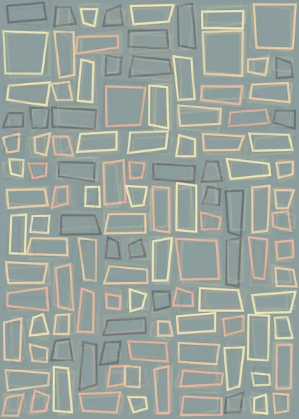 Ofset Quad üretken sanat arkaplan çizimi