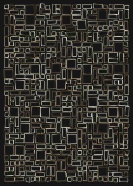 Ofset Quad üretken sanat arkaplan çizimi