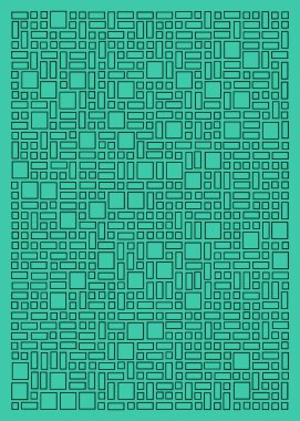 Ofset Quad üretken sanat arkaplan çizimi