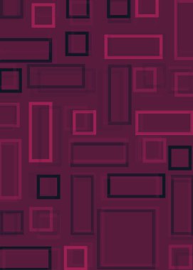 Ofset Quad üretken sanat arkaplan çizimi