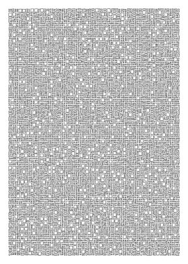 Ofset Quad üretken sanat arkaplan çizimi