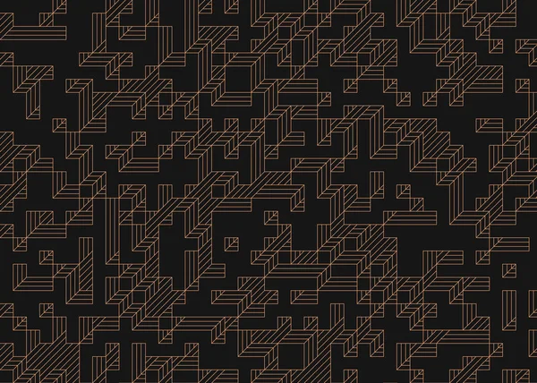 Edward Zajecs 2. Cubo 'nun 1971' deki uygulaması. Esasen 8 taştan oluşan bir Truchet fayans seti ve yerleştirme sanatı illüstrasyonu için kurallar.