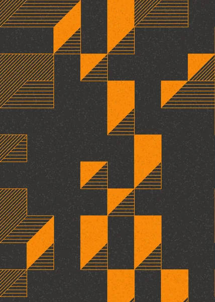 Edward Zajecs 2. Cubo 'nun 1971' deki uygulaması. Esasen 8 taştan oluşan bir Truchet fayans seti ve yerleştirme sanatı illüstrasyonu için kurallar.