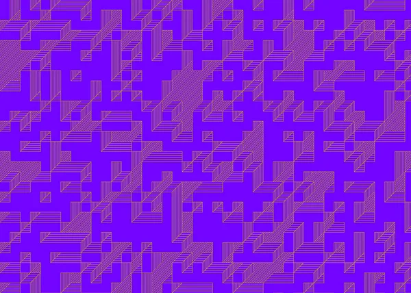 Edward Zajec Il Cubo 'nun 1971' den 2080 'deki uygulaması. Esasen 8 taştan oluşan bir Truchet fayans seti ve yerleştirme sanatı illüstrasyonu için kurallar.