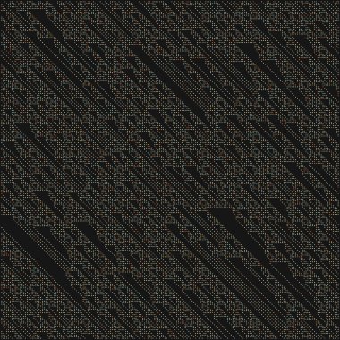 Kural 120 İlköğretim Hücresel Otomaton Rastgele Tohum Örnek Uygulaması