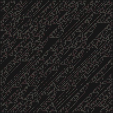 106 numaralı temel hücresel otomaton rastgele tohum örnekleme uygulaması