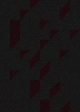 Edward Zajecs 2. Cubo 'nun 1971' deki uygulaması. Esasen 8 taştan oluşan bir Truchet fayans seti ve yerleştirme sanatı illüstrasyonu için kurallar.