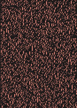 Edward Zajecs 2. Cubo 'nun 1971' deki uygulaması. Esasen 8 taştan oluşan bir Truchet fayans seti ve yerleştirme sanatı illüstrasyonu için kurallar.