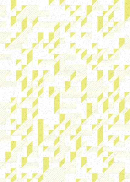 Implementation Edward Zajecs Cubo 1971 Essentially Truchet Tile Set Tiles — 스톡 벡터