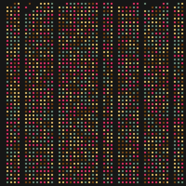 Règle 203 Automate Cellulaire Élémentaire Illustration Mise Œuvre Échantillons Semences — Image vectorielle