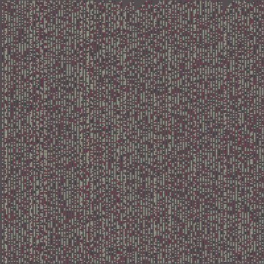 Kural 78 İlköğretim Hücresel Otomaton Rastgele tohum Örnek Uygulaması