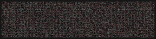 Offset Quads Generative Art Background Art Illustration — 스톡 벡터