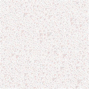 Kural 153 İlköğretim Hücresel Otomaton Rastgele Tohum Örnek Uygulaması