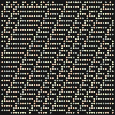 Kural 61 İlköğretim Hücresel Otomaton Rastgele tohum Örnek Uygulaması