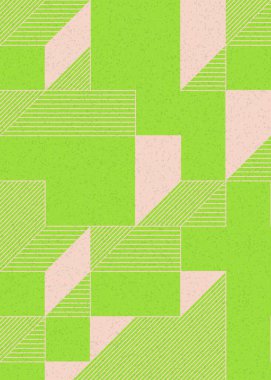 Edward Zajecs 2. Cubo 'nun 1971' deki uygulaması. Esasen 8 taştan oluşan bir Truchet fayans seti ve yerleştirme sanatı illüstrasyonu için kurallar.