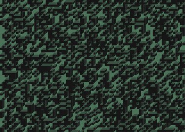 Edward Zajec Il Cubo 'nun 1971' den 2080 'deki uygulaması. Esasen 8 taştan oluşan bir Truchet fayans seti ve yerleştirme sanatı illüstrasyonu için kurallar.