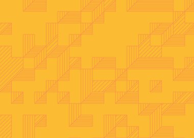 Edward Zajec Il Cubo 'nun 1971' den 2080 'deki uygulaması. Esasen 8 taştan oluşan bir Truchet fayans seti ve yerleştirme sanatı illüstrasyonu için kurallar.