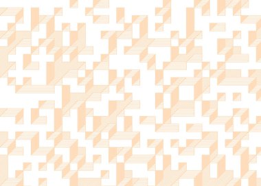 Edward Zajecs 2. Cubo 'nun 1971' deki uygulaması. Esasen 8 taştan oluşan bir Truchet fayans seti ve yerleştirme sanatı illüstrasyonu için kurallar.