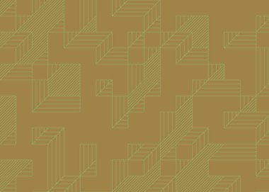 Edward Zajecs 2. Cubo 'nun 1971' deki uygulaması. Esasen 8 taştan oluşan bir Truchet fayans seti ve yerleştirme sanatı illüstrasyonu için kurallar.