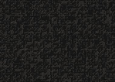 Edward Zajecs 2. Cubo 'nun 1971' deki uygulaması. Esasen 8 taştan oluşan bir Truchet fayans seti ve yerleştirme sanatı illüstrasyonu için kurallar.