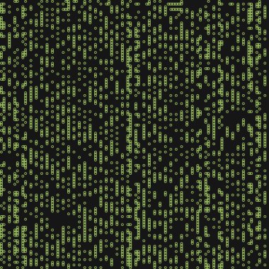 Kural 79 Komşuları 3 İlköğretim Hücresel Otomaton Rastgele tohum Örnek Uygulaması