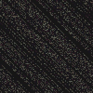 Kural 180 Komşular 3 İlköğretim Hücresel Otomaton Rastgele tohum Örnek Uygulaması