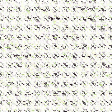 Kural 214 Komşuları 3 İlköğretim Hücresel Otomaton Rastgele tohum Örnek Uygulaması