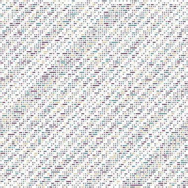 Kural 155 Komşuları 3 İlköğretim Hücresel Otomaton Rastgele tohum Örnek Uygulaması