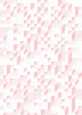 Edward Zajecs 2. Cubo 'nun 1971' deki uygulaması. Esasen 8 taştan oluşan bir Truchet fayans seti ve yerleştirme sanatı illüstrasyonu için kurallar.