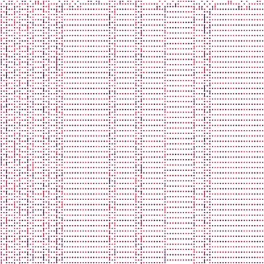 Kural 123 Komşuları 3 İlköğretim Hücresel Otomaton Rastgele tohum Örnek Uygulaması